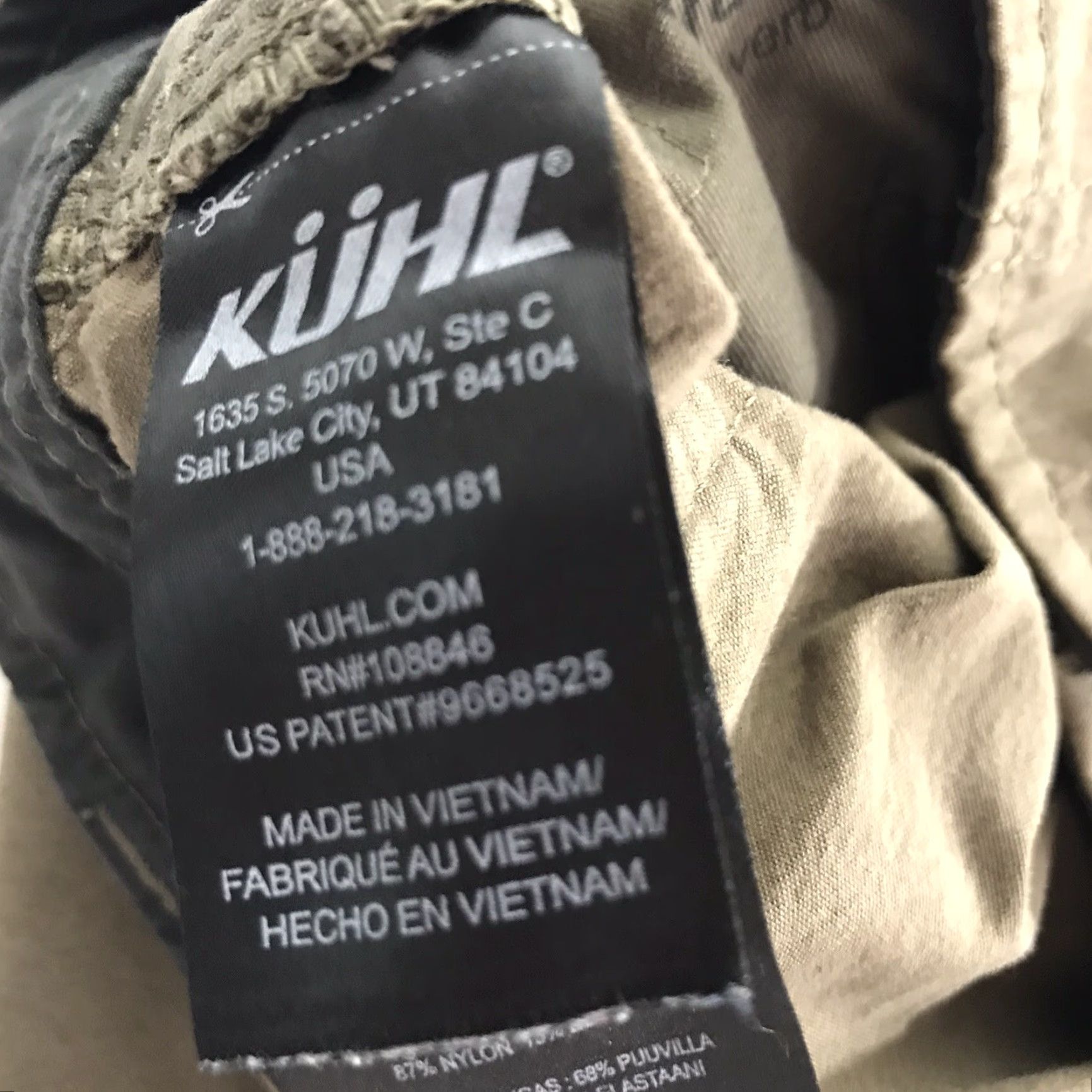 Vintage Kuhl Green Cargo Pants Mens Size 38x30 Cargo Pants Regular Fit Flat Front Outdoor Size US 38 / EU 54 - 7 Thumbnail