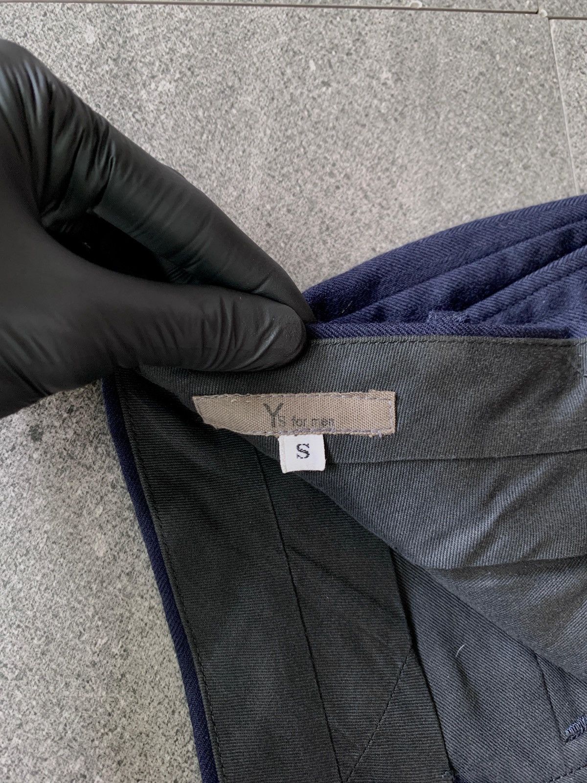 Yohji Yamamoto FREE TAX! Y's for Men Wideleg Cuffed Trousers Size US 29 - 11 Thumbnail