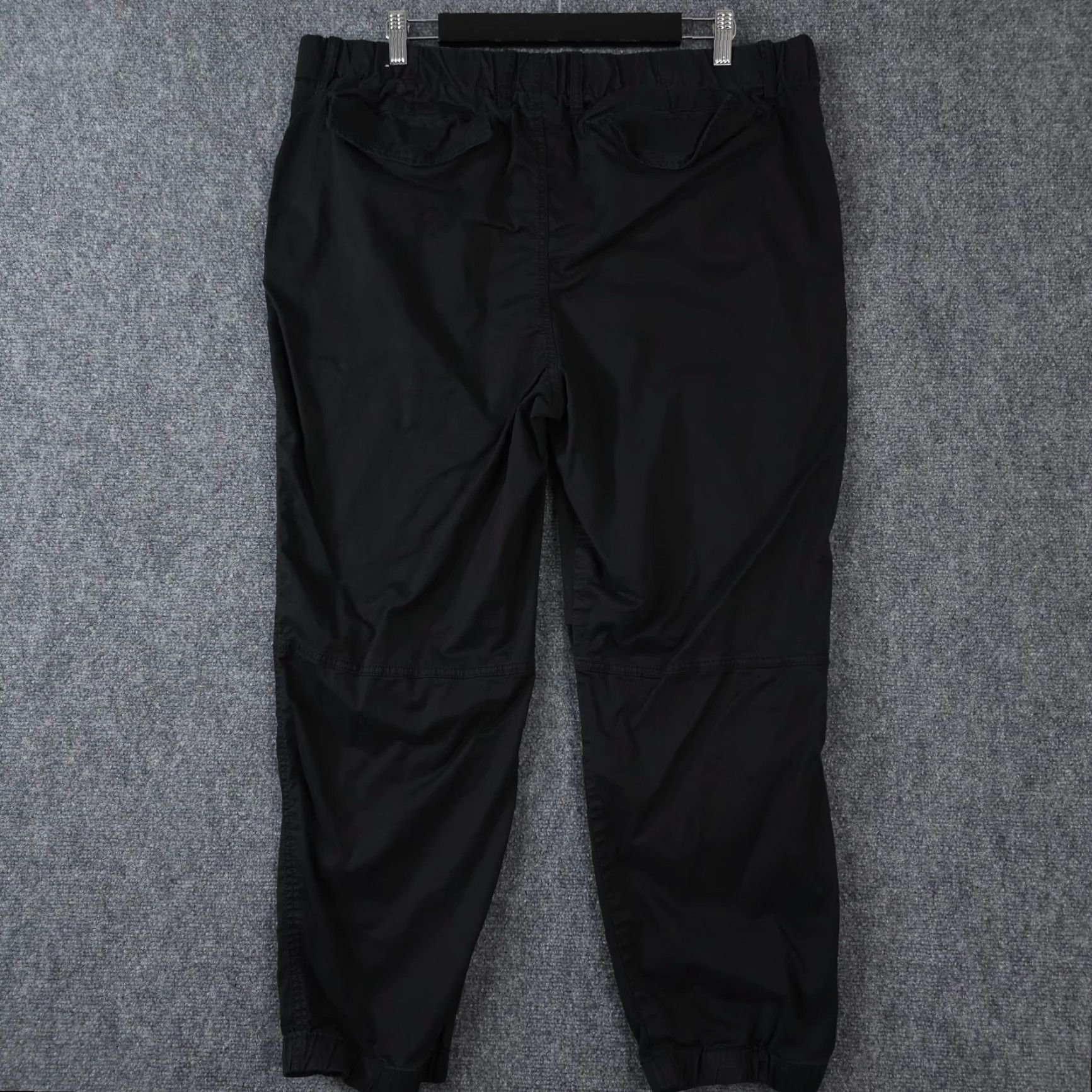 Vintage Chico's Pants Womens 3 US 16 Black Utility Jogger Elastic Waist Casual Outdoor Pants Size 38" / US 16 / IT 52 - 2 Thumbnail