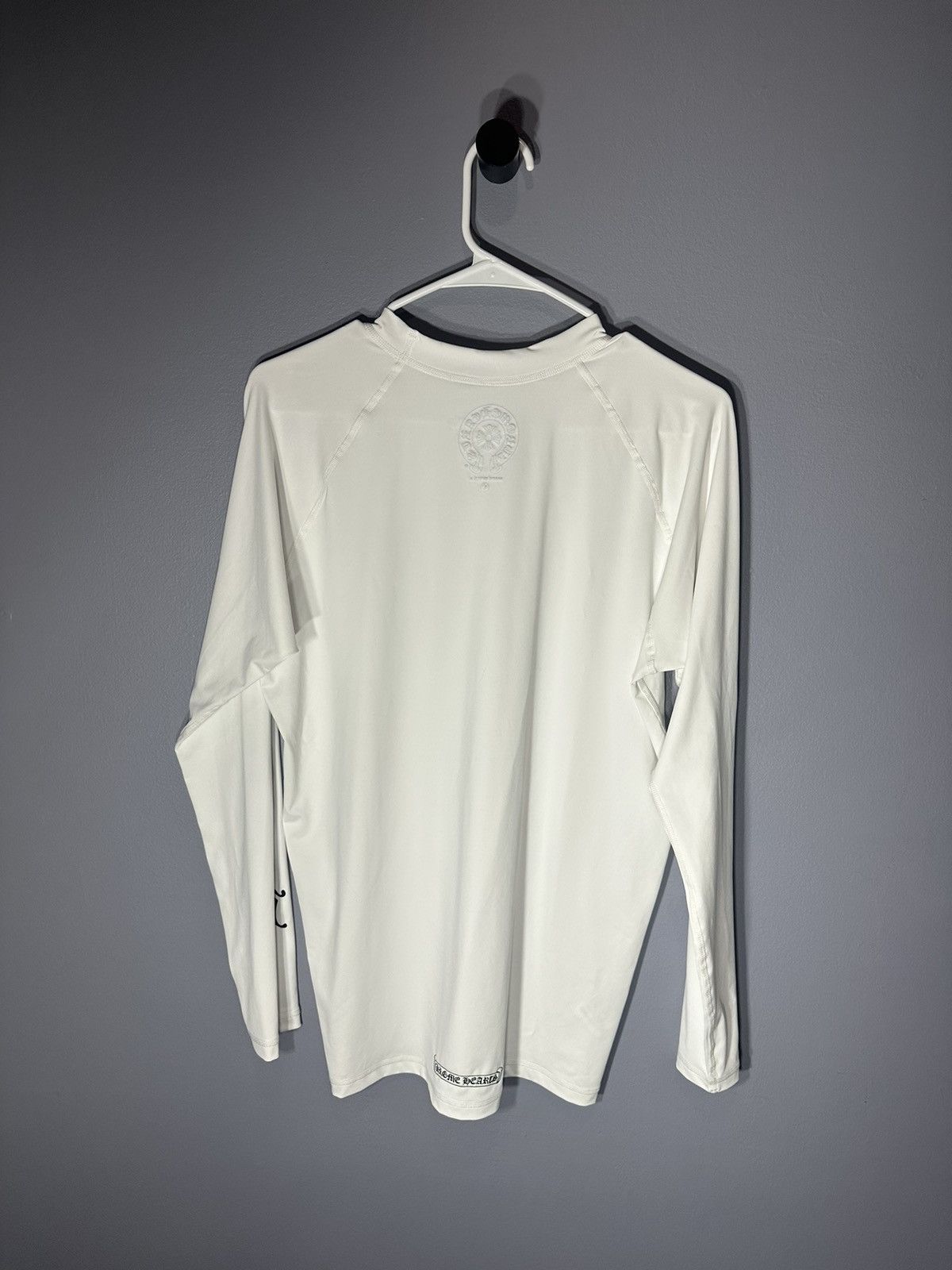 Chrome Hearts Chrome hearts white rash guard long sleeve Size US XL / EU 56 / 4 - 2 Thumbnail