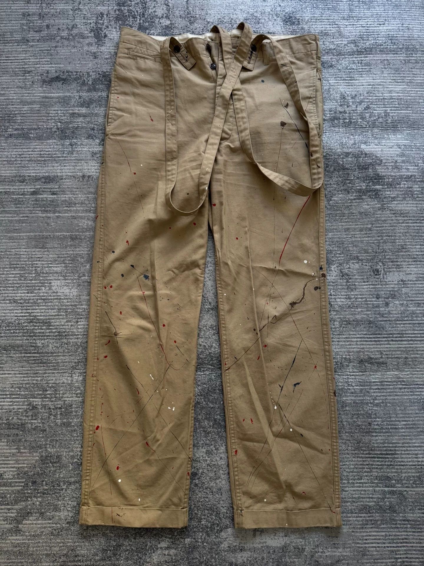 Visvim VISVIM 19SS ICT Camus Braces Pants Size US 32 / EU 48 - 1 Thumbnail