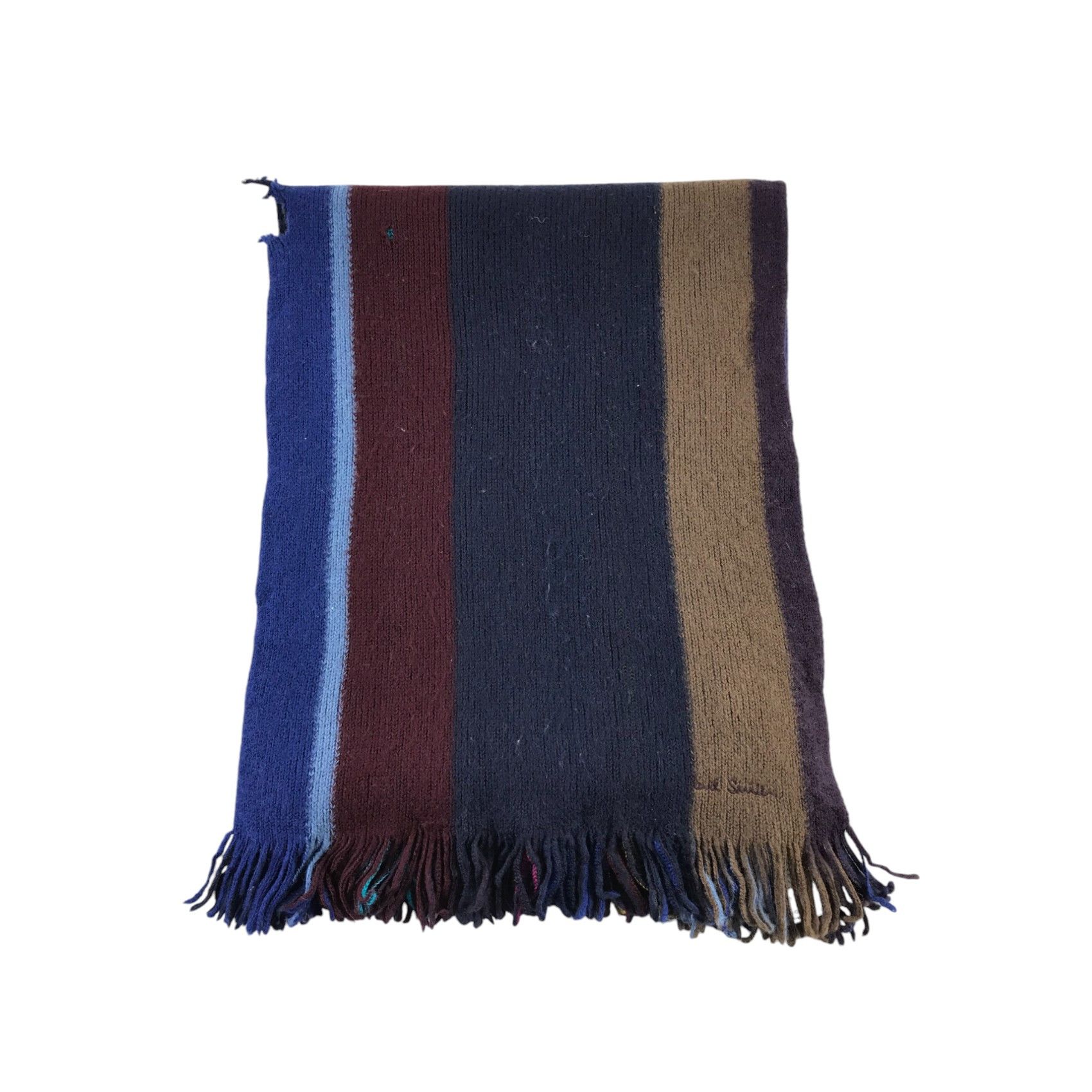 Paul Smith × Vintage Paul Smith Scarf / Muffler / Neckwear - WW2106 Size ONE SIZE - 2 Thumbnail