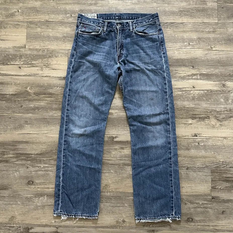 Polo Ralph Lauren Vintage Polo Ralph Lauren PRL Denim Goods Straight Jeans Size US 34 / EU 50 - 4 Thumbnail