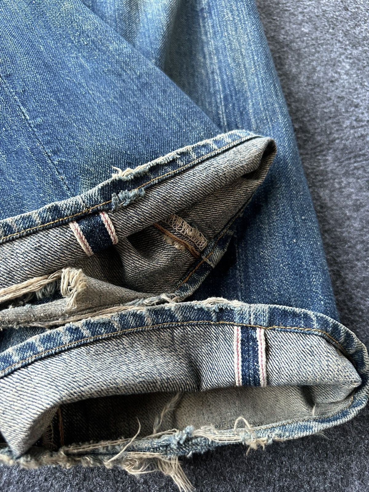 Vintage Smith’s Worn Distressed Rare Denim D141