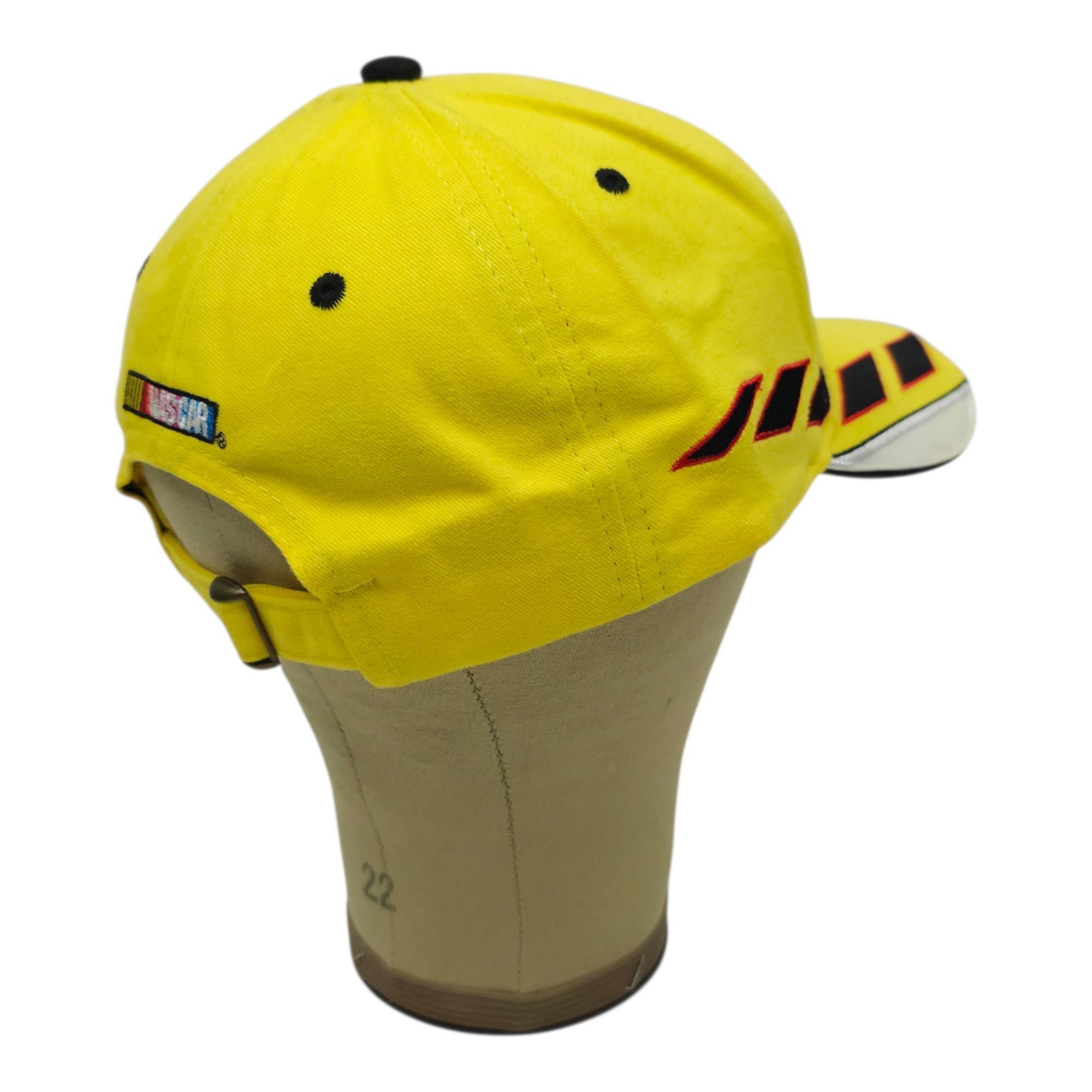 NASCAR NASCAR Nextel Cup Series Racing Cap Hat Yellow Embroidered Size ONE SIZE - 12 Thumbnail