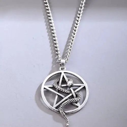Other Snake Carve Pendant Chain Necklace Size ONE SIZE - 1 Thumbnail
