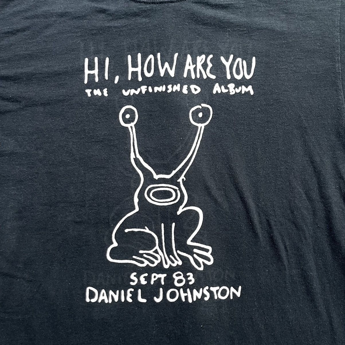 Band Tees Vintage 90s Daniel Johnston As worn by Kurt Tshirt Size US M / EU 48-50 / 2 - 3 Thumbnail