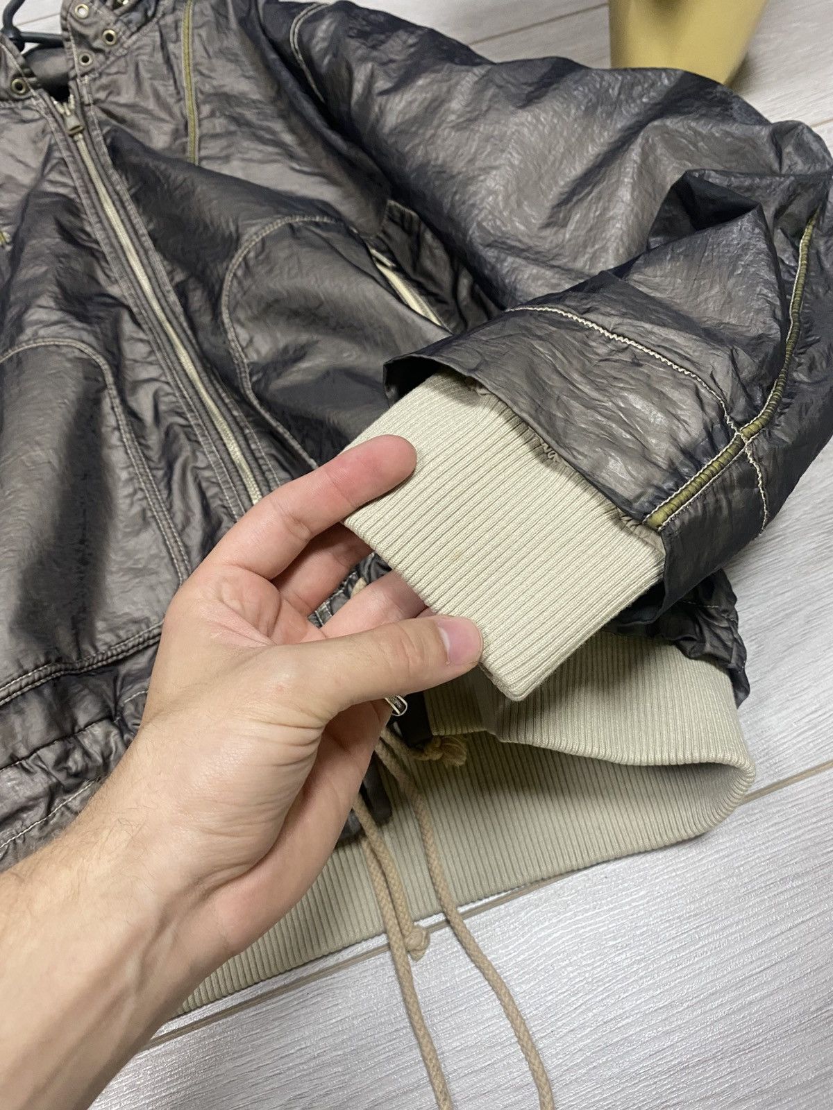Diesel Diesel vintage Ford style nylon metal bomber MA-1 flyers Size US L / EU 52-54 / 3 - 20 Thumbnail