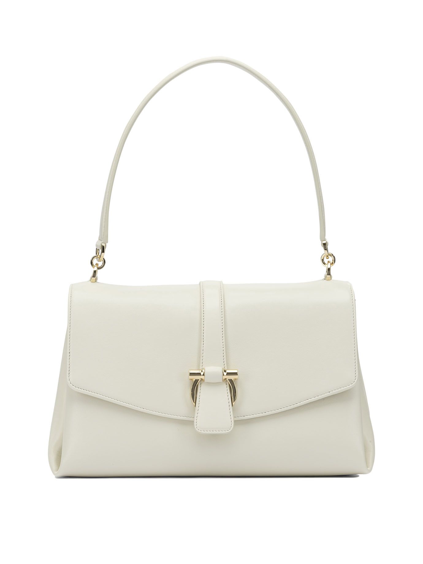 Salvatore Ferragamo Ferragamo Leather Shoulder Bag With Flap UNI Women - USA Duties Paid Size ONE SIZE - 1 Thumbnail