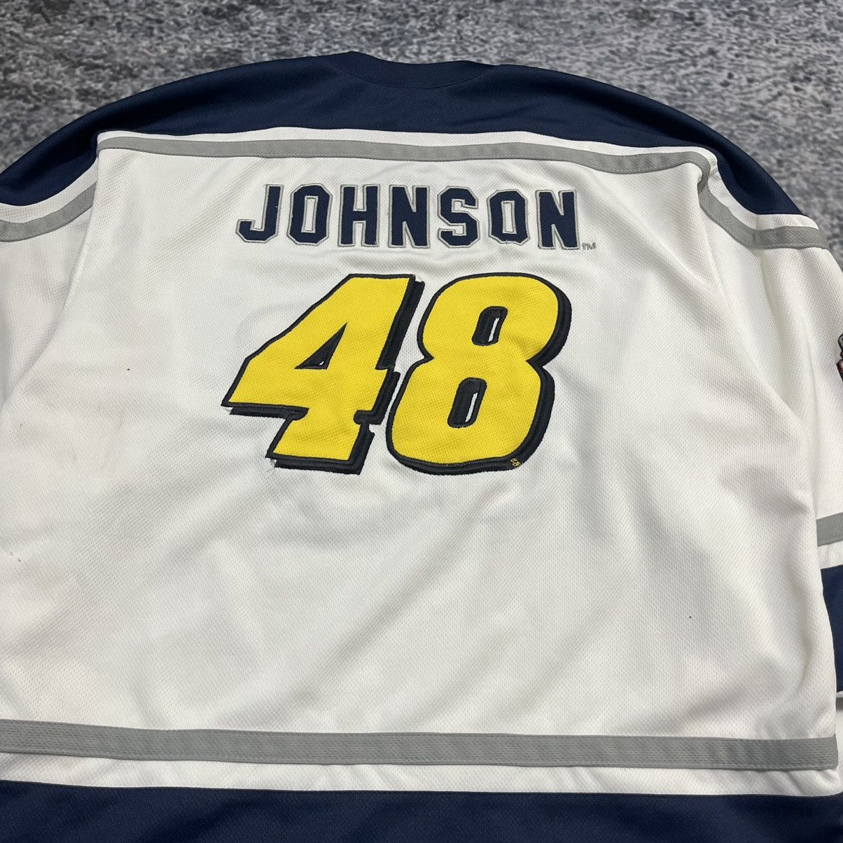 Winners Circle VINTAGE JIMMIE JOHNSON LOWE'S NASCAR RACING JERSEY MEDIUM Size US M / EU 48-50 / 2 - 3 Thumbnail