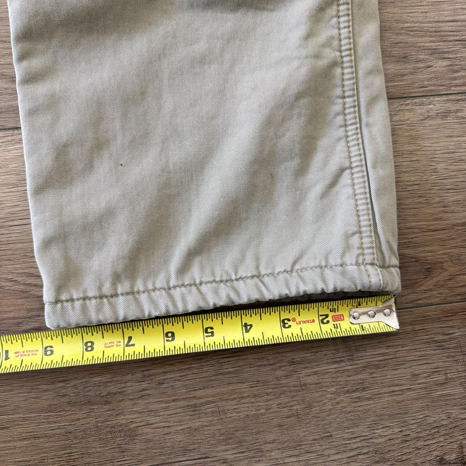 Wrangler Vintage Y2K 90s Wrangler Cargo Fleece Lined Pants Size US 34 / EU 50 - 9 Thumbnail