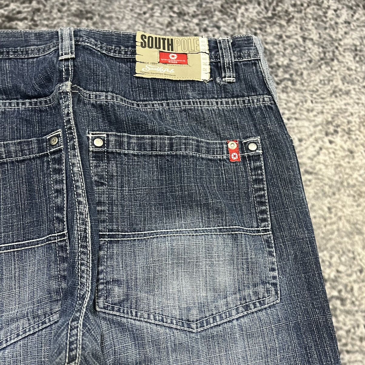 Southpole Vintage Y2K Southpole Baggy Wide Leg Jeans Grunge Skater Size US 34 / EU 50 - 4 Thumbnail