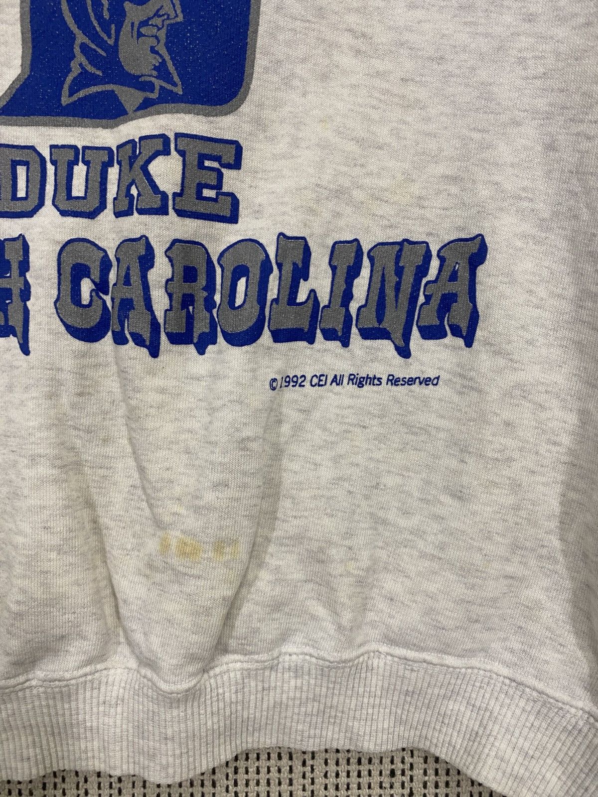 Other Vintage 1992 american duke univ blue devils sweatshirt Size US L / EU 52-54 / 3 - 6 Thumbnail