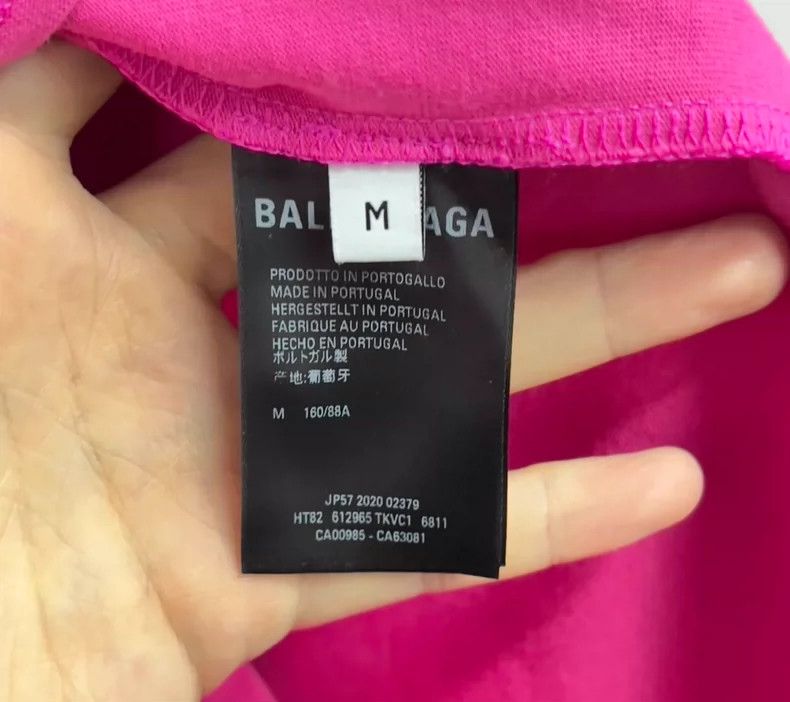 Balenciaga Balenciaga Chest Logo mailbox short sleeve Size US M / EU 48-50 / 2 - 4 Thumbnail