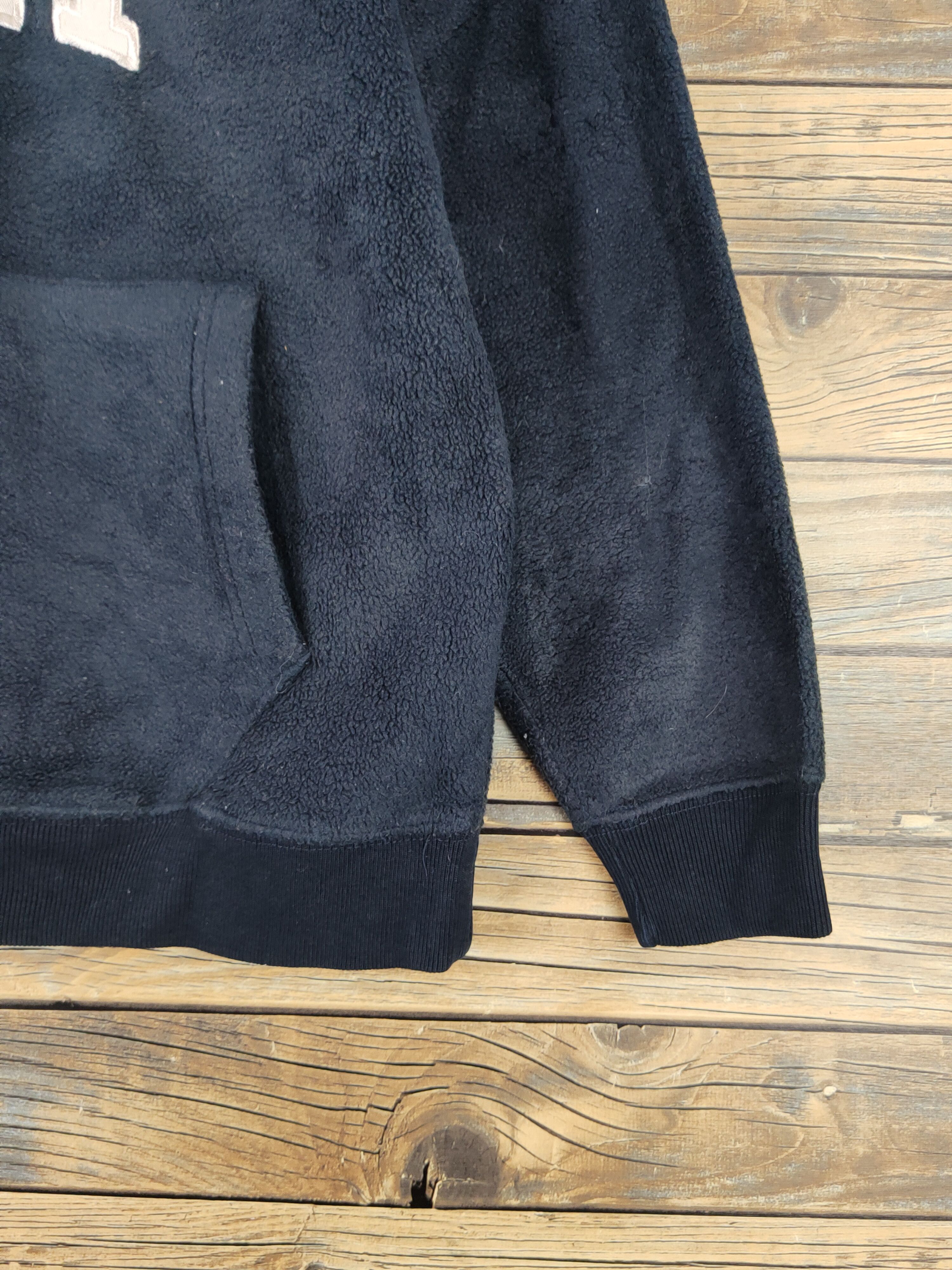 Gap × Vintage Gap for kids Navy Wool Hoodie Sweatshirts #W2142 Size XS / US 0-2 / IT 36-38 - 7 Thumbnail