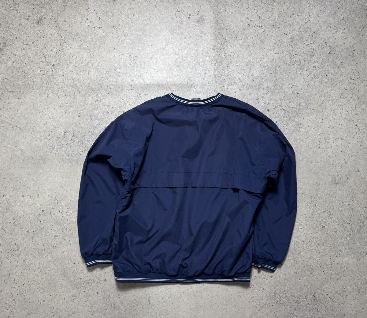 Nike Nike Vintage Nylon Anorak Jacket Center Swoosh Size L Drill Size US L / EU 52-54 / 3 - 8 Thumbnail