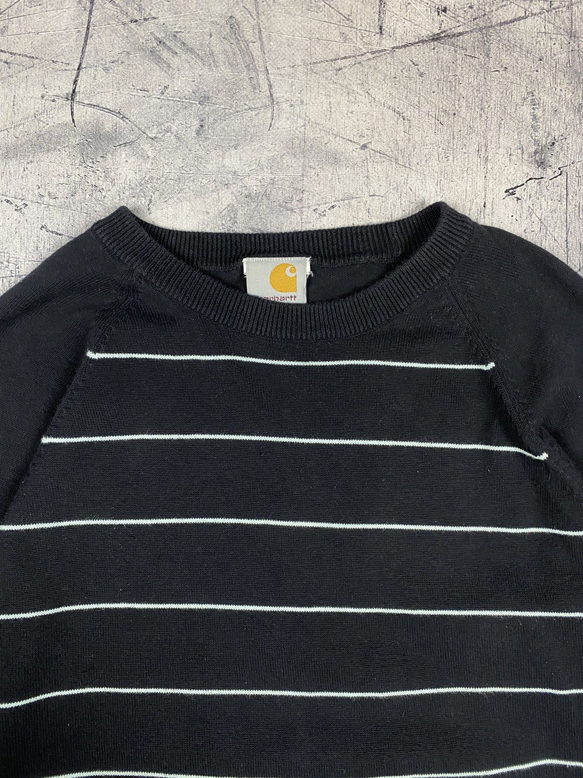 Carhartt Vintage Carhartt Y2K Striped Sweatshirt Sweater Size US M / EU 48-50 / 2 - 5 Thumbnail