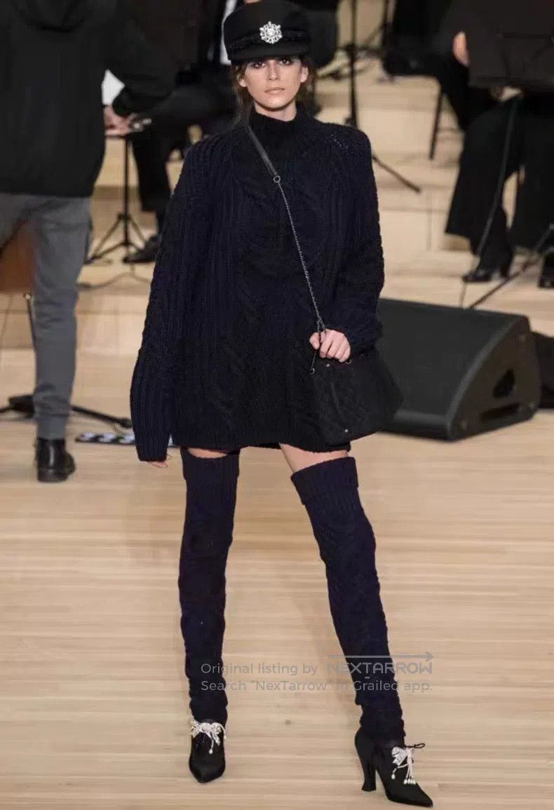 Chanel Chanel Hamburg series dark blue anchor sweater Size XS / US 0-2 / IT 36-38 - 9 Thumbnail