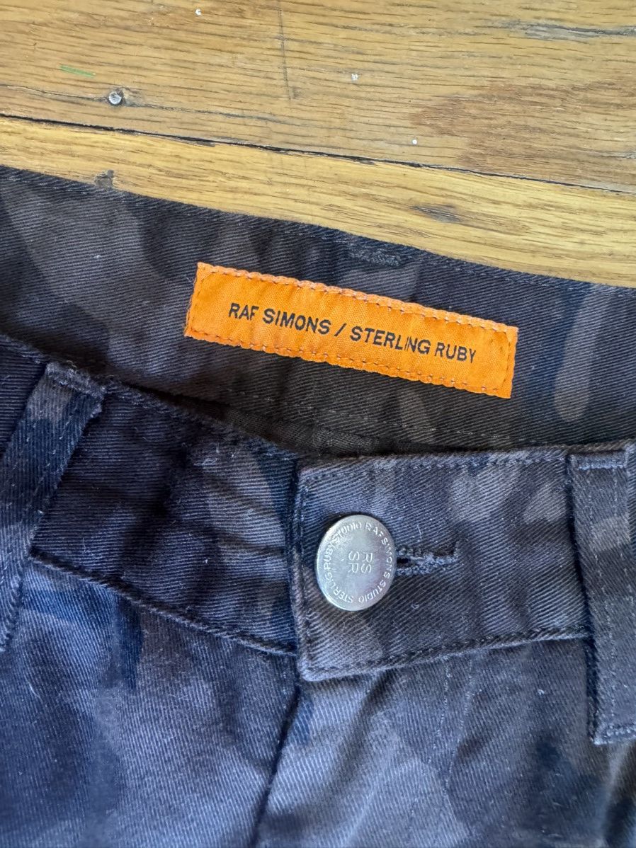 Raf Simons × Sterling Ruby Raf simons crim neg camo pants Size US 32 / EU 48 - 4 Thumbnail