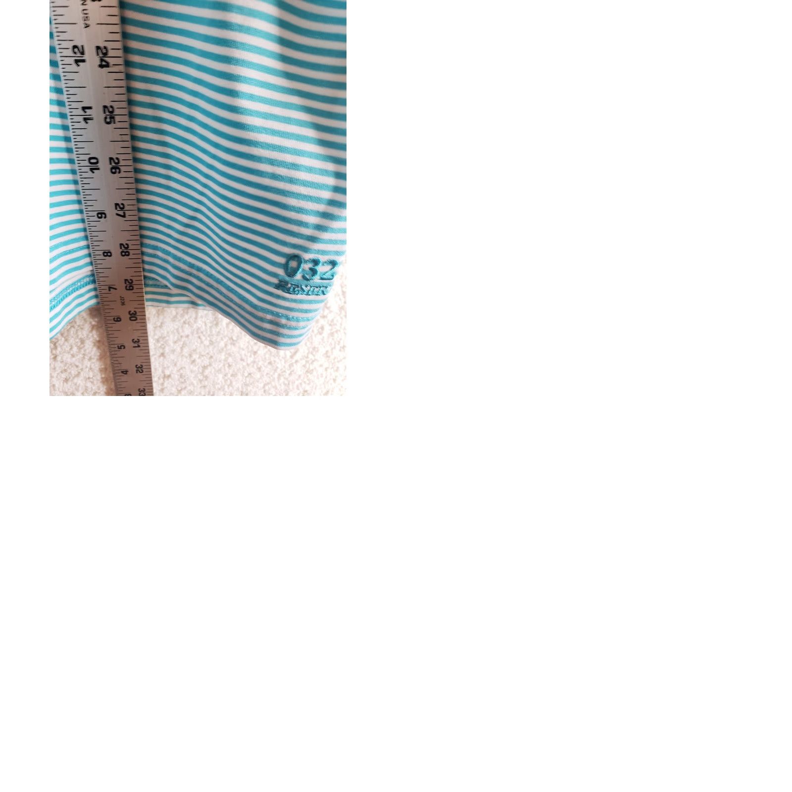 Vintage McIlhenny Dry Goods Polo Shirt Mens XL Blue White Striped 50 Chest Short Sleeve Collared Logo Trim Golf Dataw Island Casual Activewear Shirt Size US XL / EU 56 / 4 - 9 Thumbnail