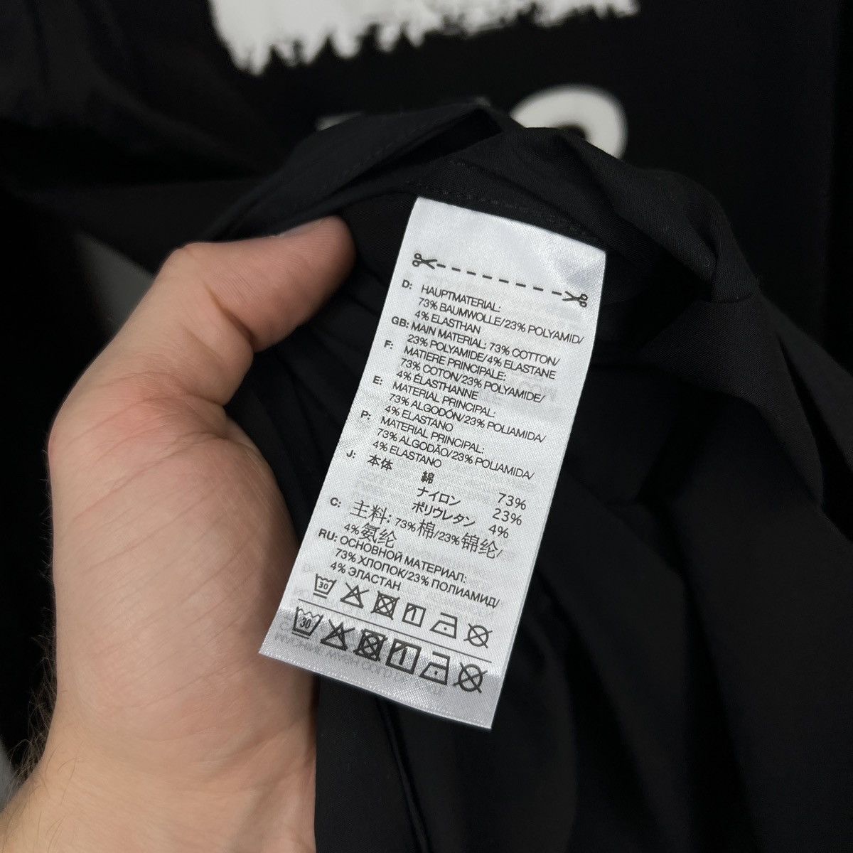 Adidas × Y-3 Yohji Yamamoto Y3 x Adidas Oversized Long Shirt RARE Size US L / EU 52-54 / 3 - 12 Thumbnail