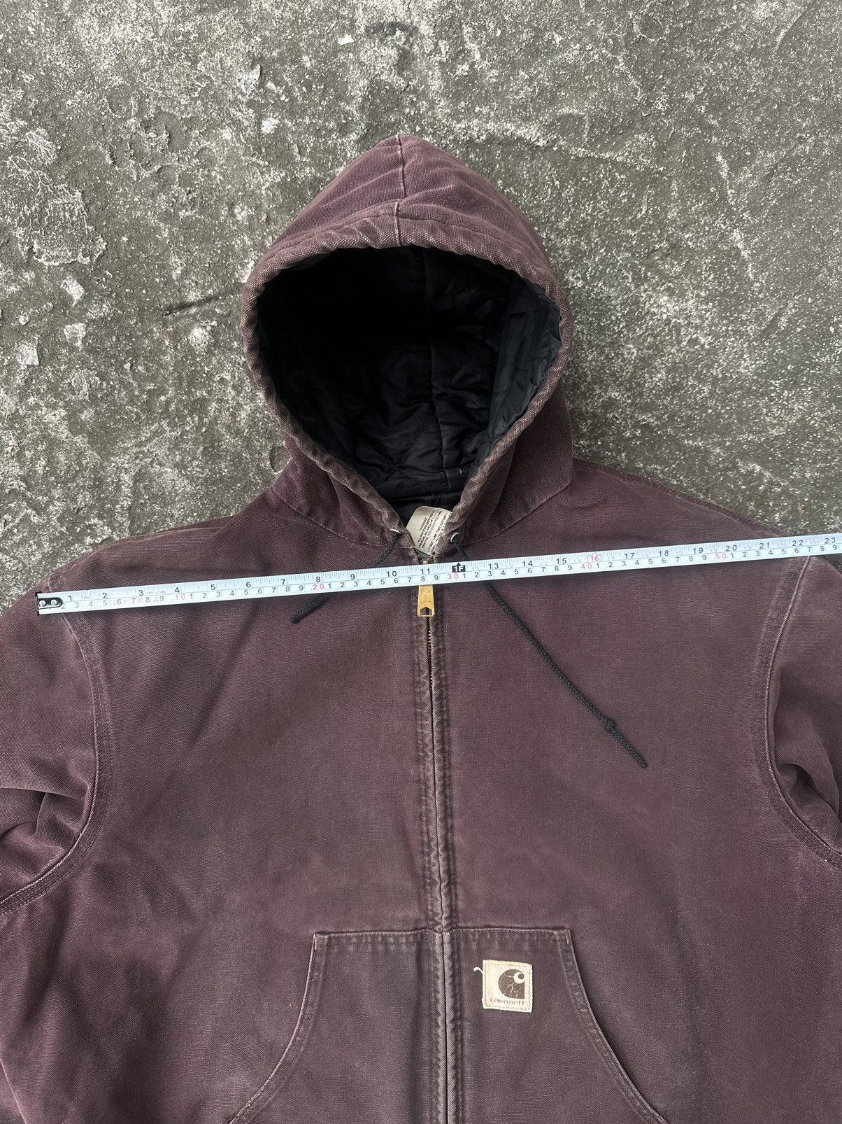 Carhartt Rare!!! Vintage 90s Carhartt J06 BRG Hooded Jacket Boxy XL Size US XL / EU 56 / 4 - 9 Thumbnail