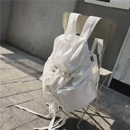 Other Bag Parachute White Backpack Size ONE SIZE - 4 Thumbnail