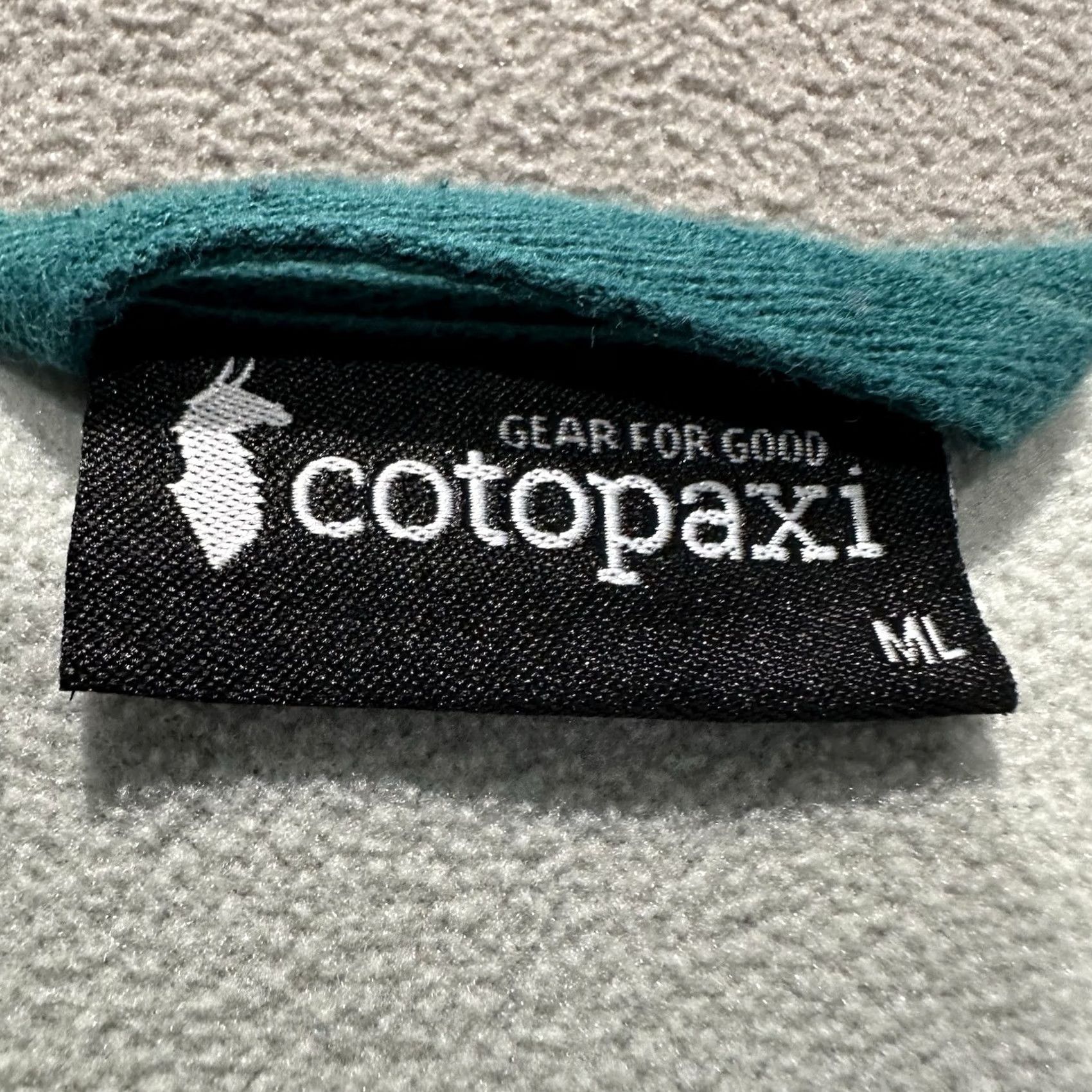 Cotopaxi Cotopaxi Sweater Mens Large Green/Teal Sabado Crew Snap Fleece Pullover Henley Size US L / EU 52-54 / 3 - 4 Thumbnail