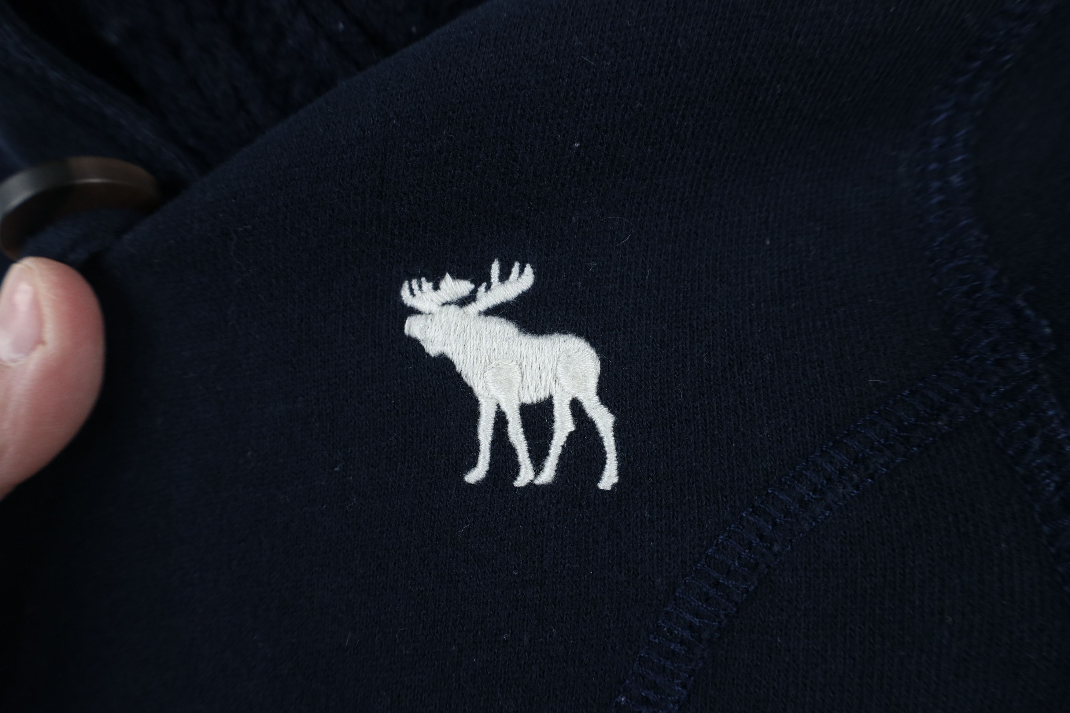 Abercrombie & Fitch × Vintage Vintage 90s Y2K Abercrombie & Fitch Cardigan Sweater Blue Size XS / US 0-2 / IT 36-38 - 4 Thumbnail