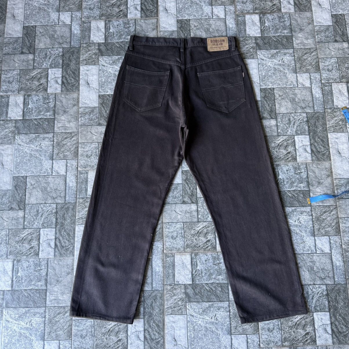 Japanese Brand Vintage Bson Black Denim Jean Pants W33 Size US 33 - 10 Thumbnail