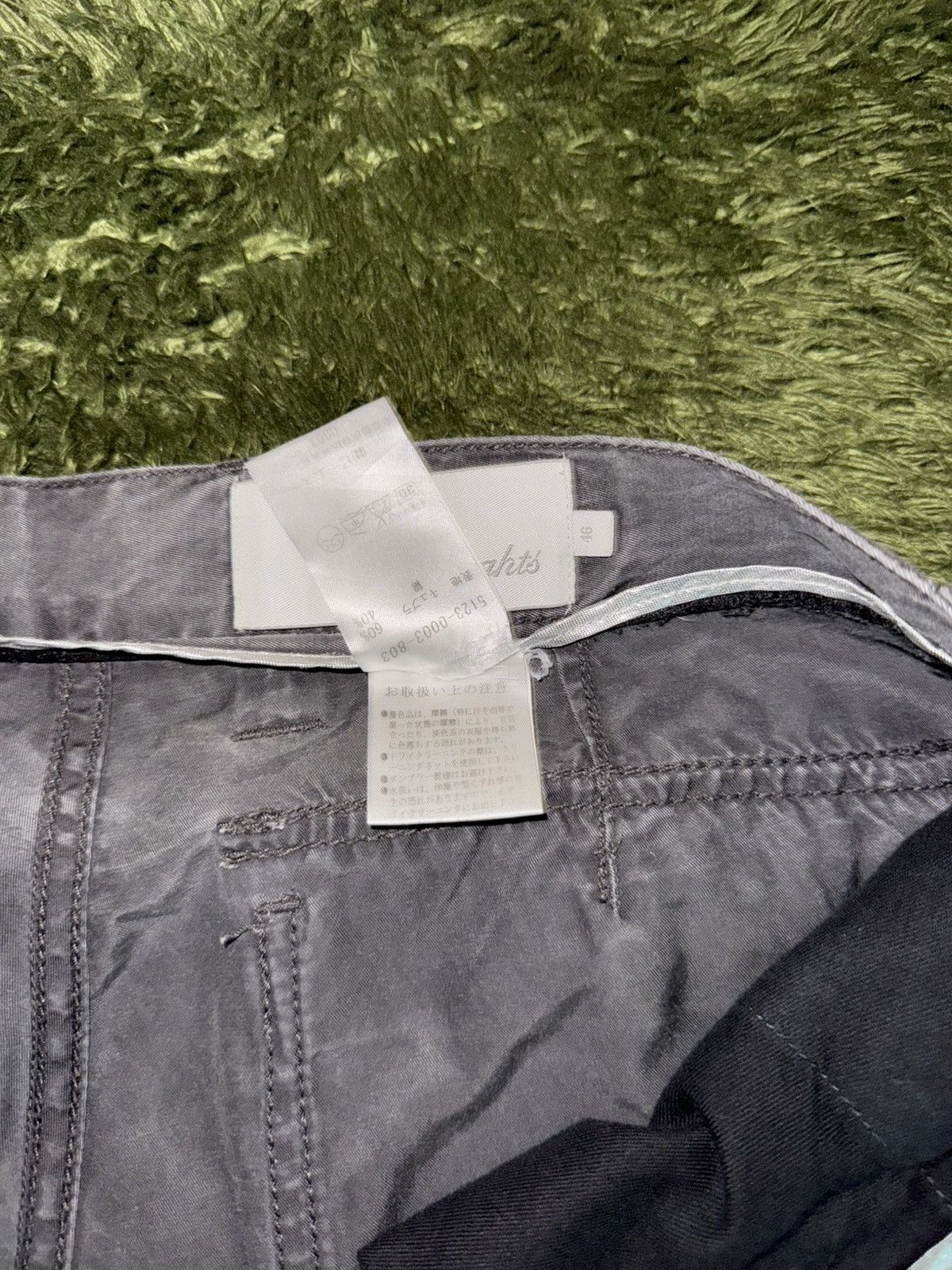 Beams Japan [46] BEAMS Light Button Fly Cupro relaxed fit Pants Gray Size US 32 / EU 48 - 5 Thumbnail
