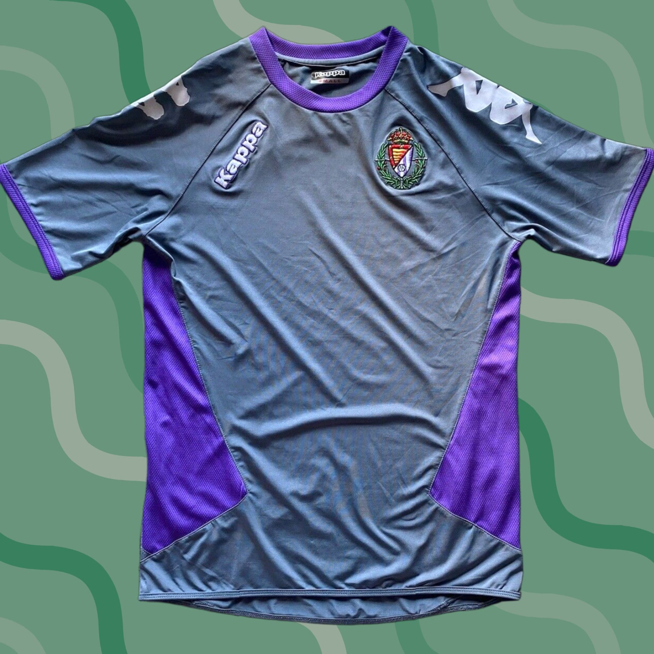 Kappa Kappa Valladolid Shirt Men’s Size S Gray Purple Short Sleeve T-Shirt Size US S / EU 44-46 / 1 - 1 Thumbnail