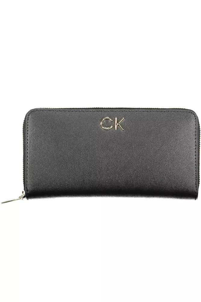 Calvin Klein Black Polyethylene Women Women's Wallet Size ONE SIZE - 1 Thumbnail