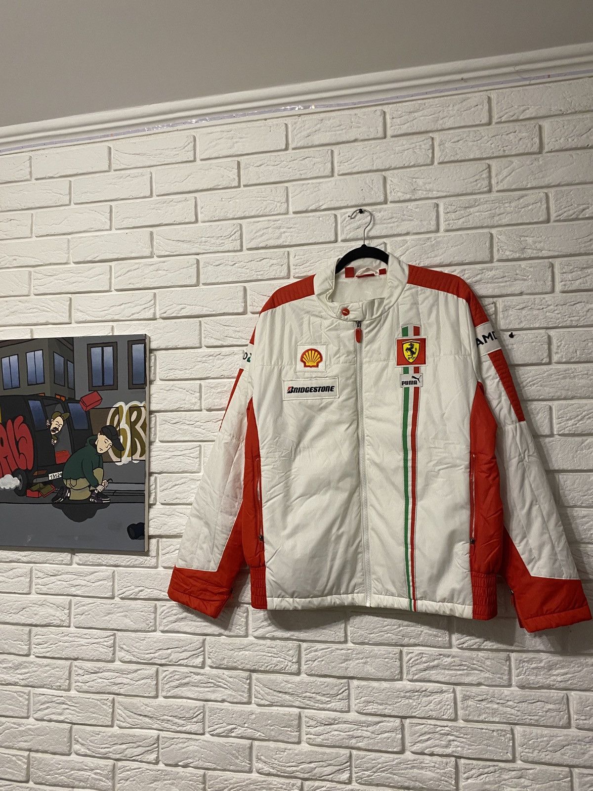 Ferrari × Vintage Vintage Ferrari F1 Racing Jacket Size US M / EU 48-50 / 2 - 1 Thumbnail