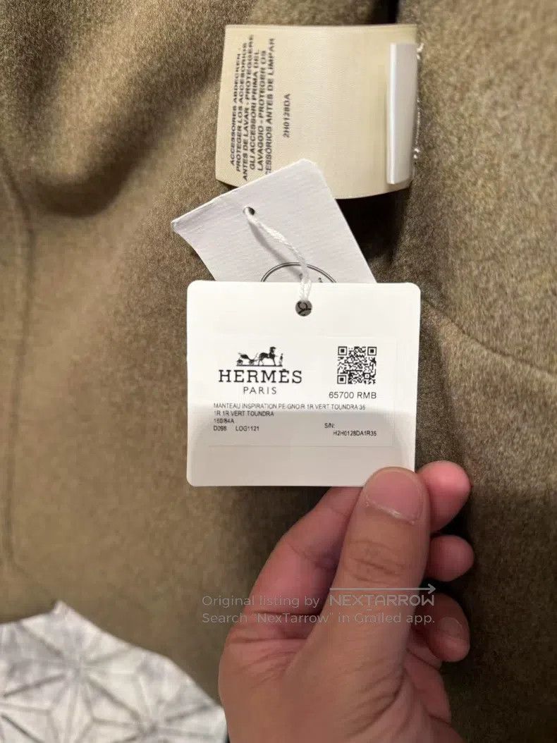 Hermes Hermes Cashmere coat Size XS / US 0-2 / IT 36-38 - 5 Thumbnail
