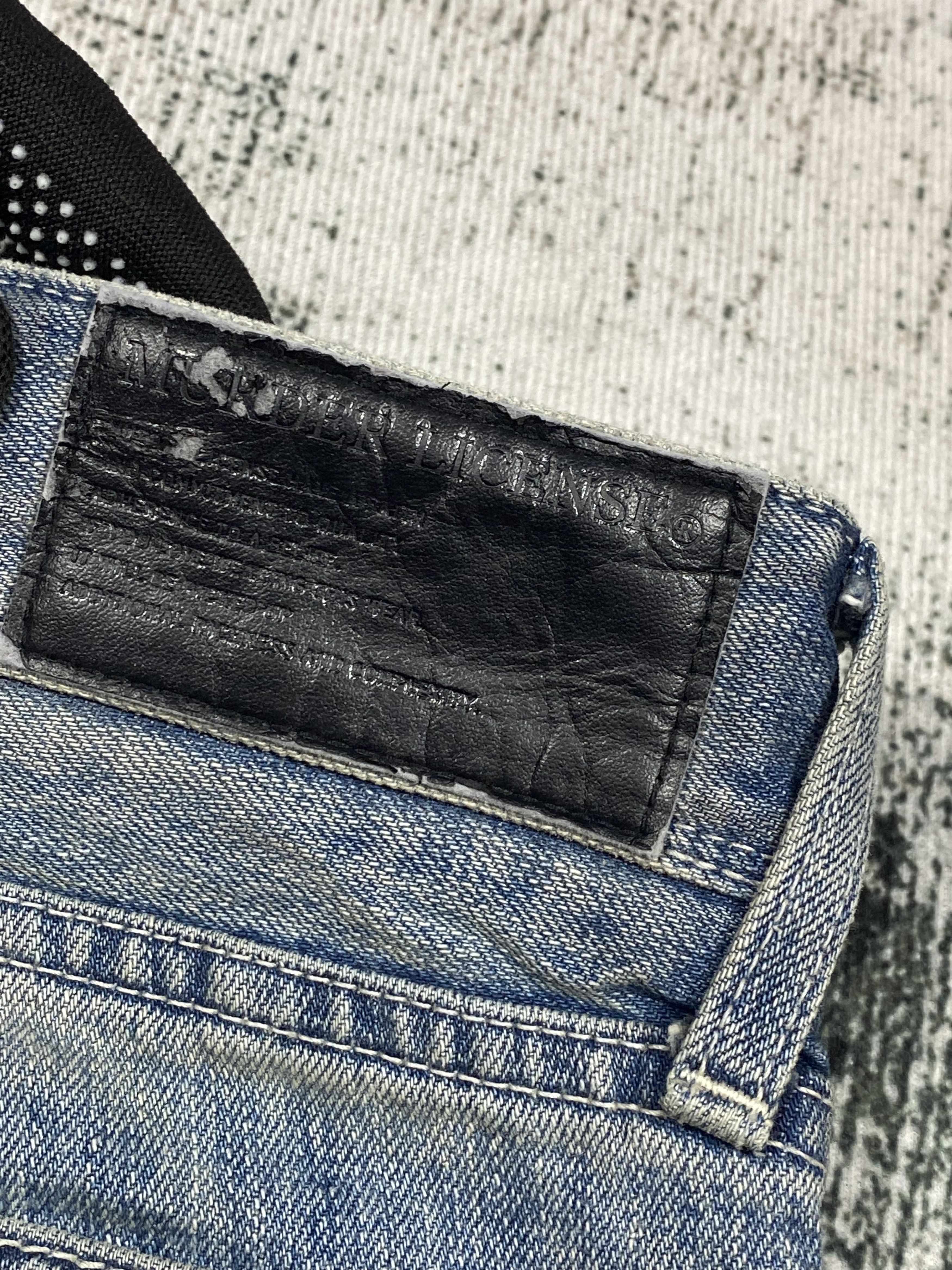 Japanese Brand RARE🔥Japanese Flare Bootcut Honeycomb Faded Low Rise Size US 32 / EU 48 - 14 Thumbnail