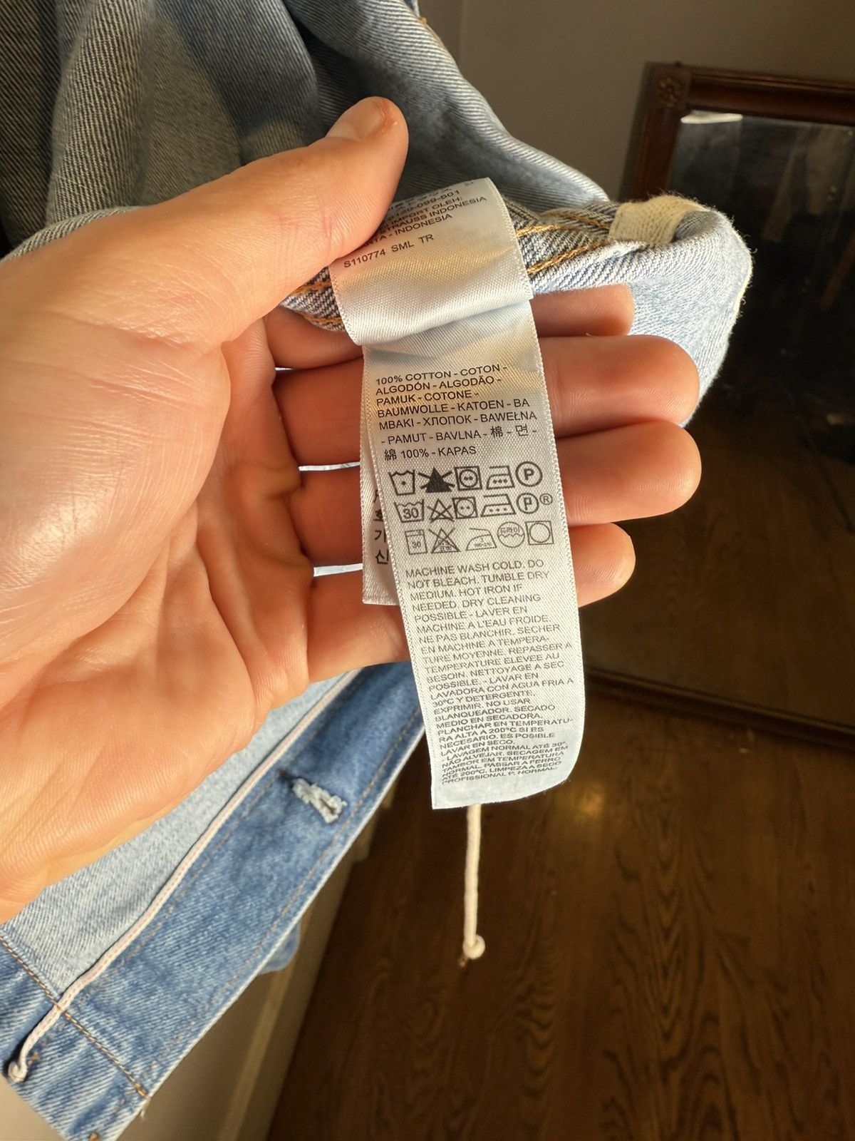 JJJJound × Levi's Levi’s JJJJound Utility Jacket Size US M / EU 48-50 / 2 - 11 Thumbnail