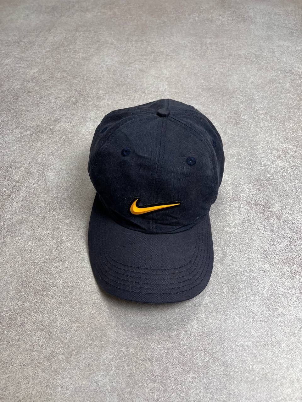 Nike × Vintage Vintage Nike Swoosh Central Logo Y2K Cap Size ONE SIZE - 2 Thumbnail