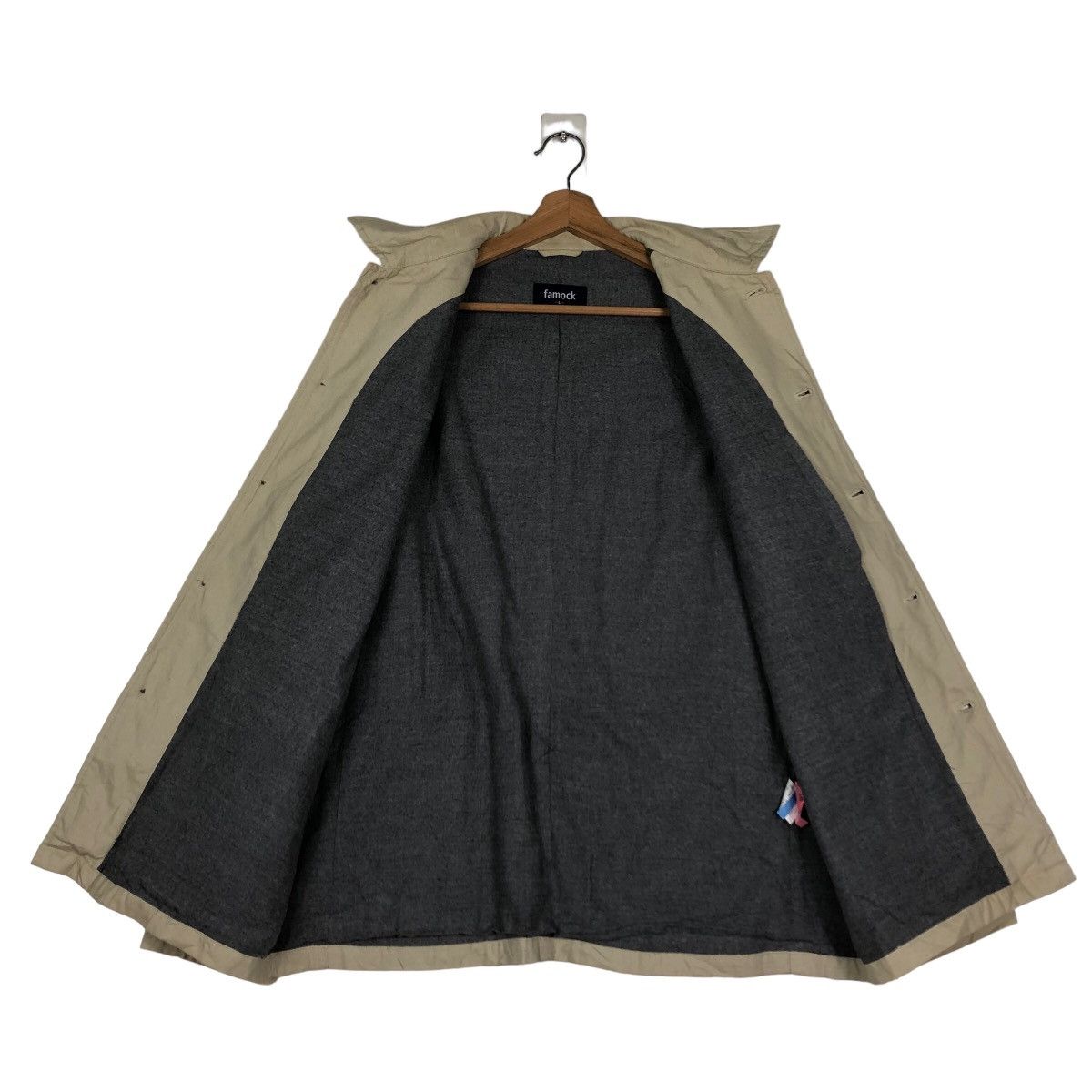 Issey Miyake 🔥Vintage Chore Work Button Jacket Blanket Famock Japan Size US L / EU 52-54 / 3 - 13 Thumbnail