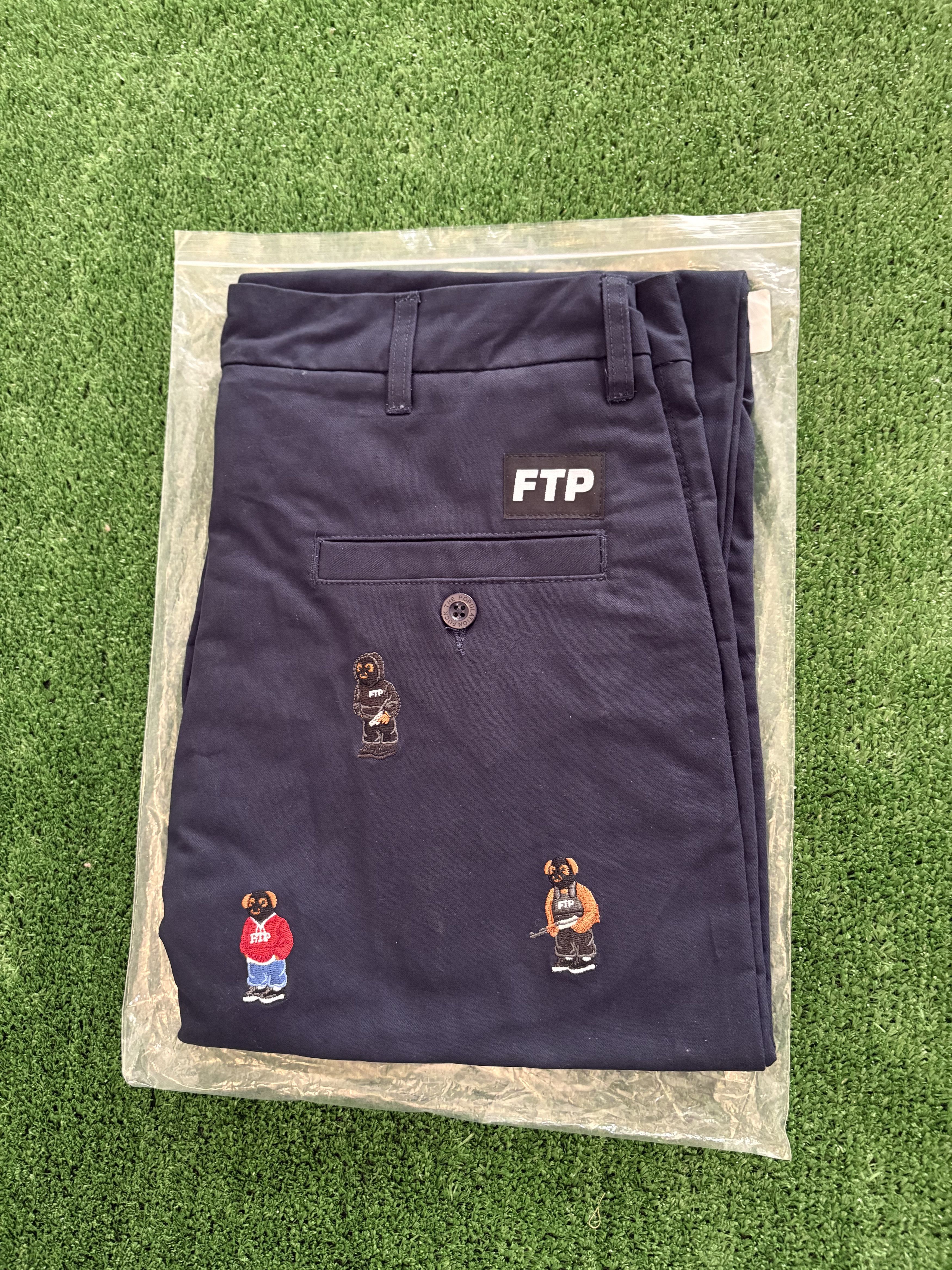 Fuck The Population FTP Bear Chino Pant Size US 34 / EU 50 - 3 Thumbnail
