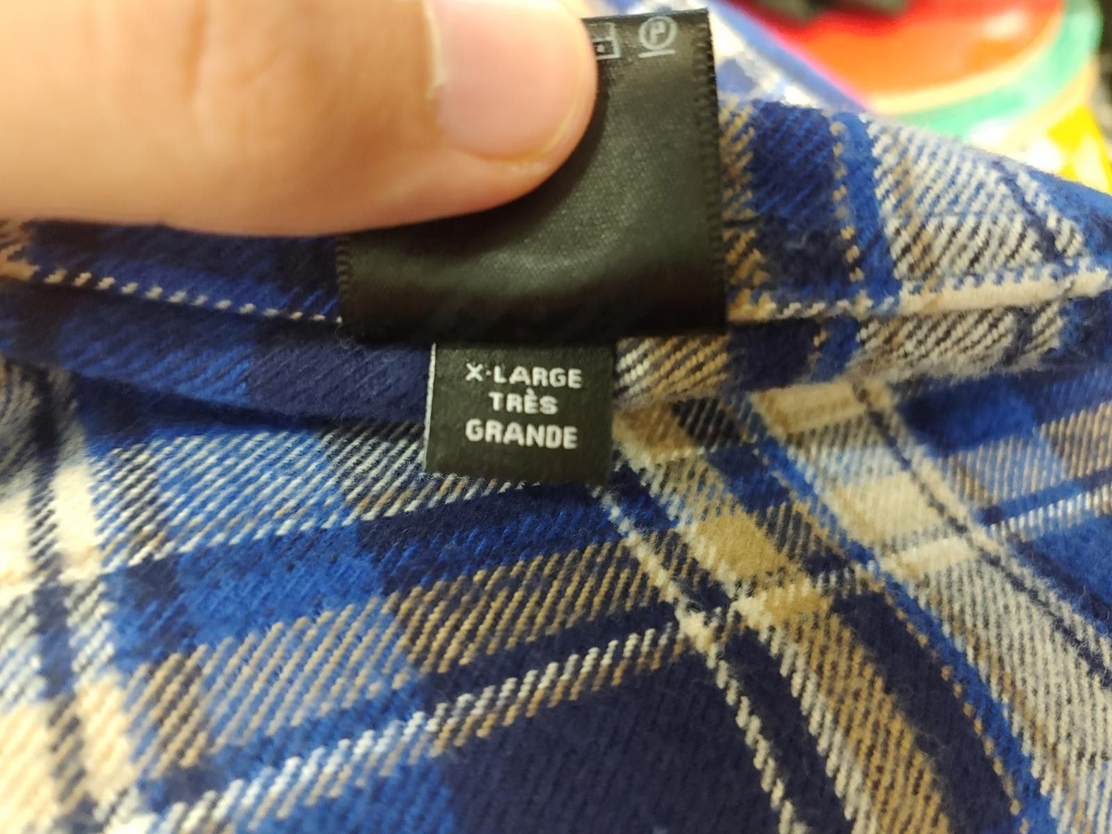 Amiri Amiri X TGCW Blue Flame Flannel Shirt Size US XL / EU 56 / 4 - 5 Thumbnail