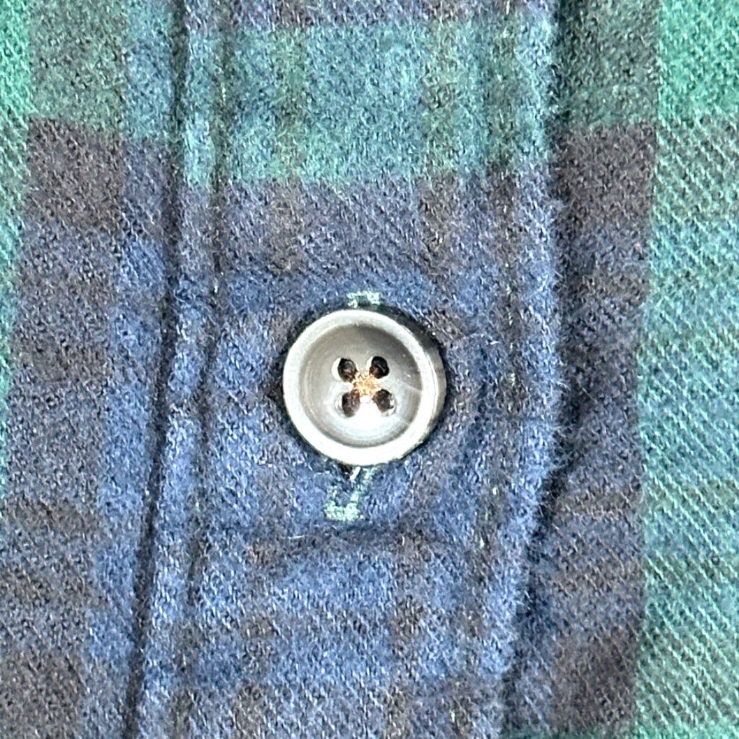 Vintage LL Bean Shirt Women XL Blue Green Plaid Sherpa Lined Flannel Blackwatch Button-Up Casual, Travel, Workwear Womens XL Amazon, eBay, etc. Size XL / US 12-14 / IT 48-50 - 6 Thumbnail