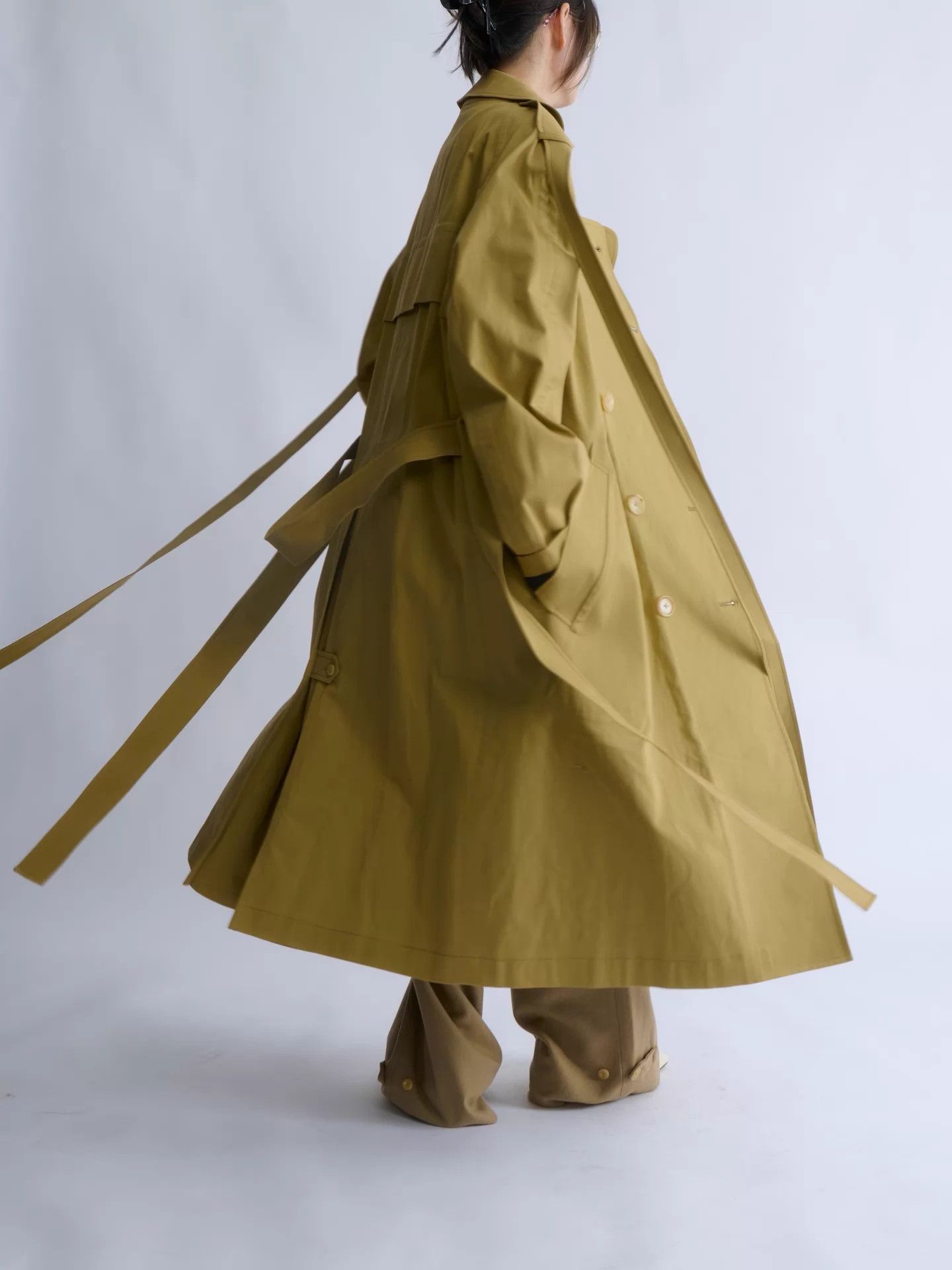 Other QIUHAO 2018AW Deconstructed DB Trench Men’s Coat Size US L / EU 52-54 / 3 - 4 Thumbnail