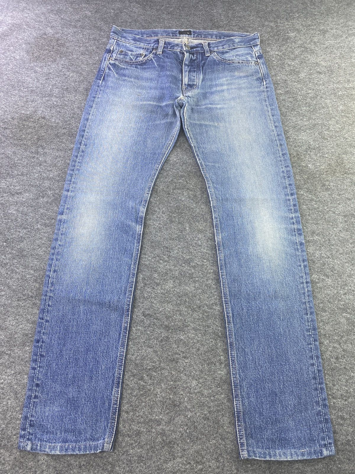 Japanese Brand Japanese Brand Domingo DMG Blue Wash Jeans-J854 Size 31" - 2 Thumbnail