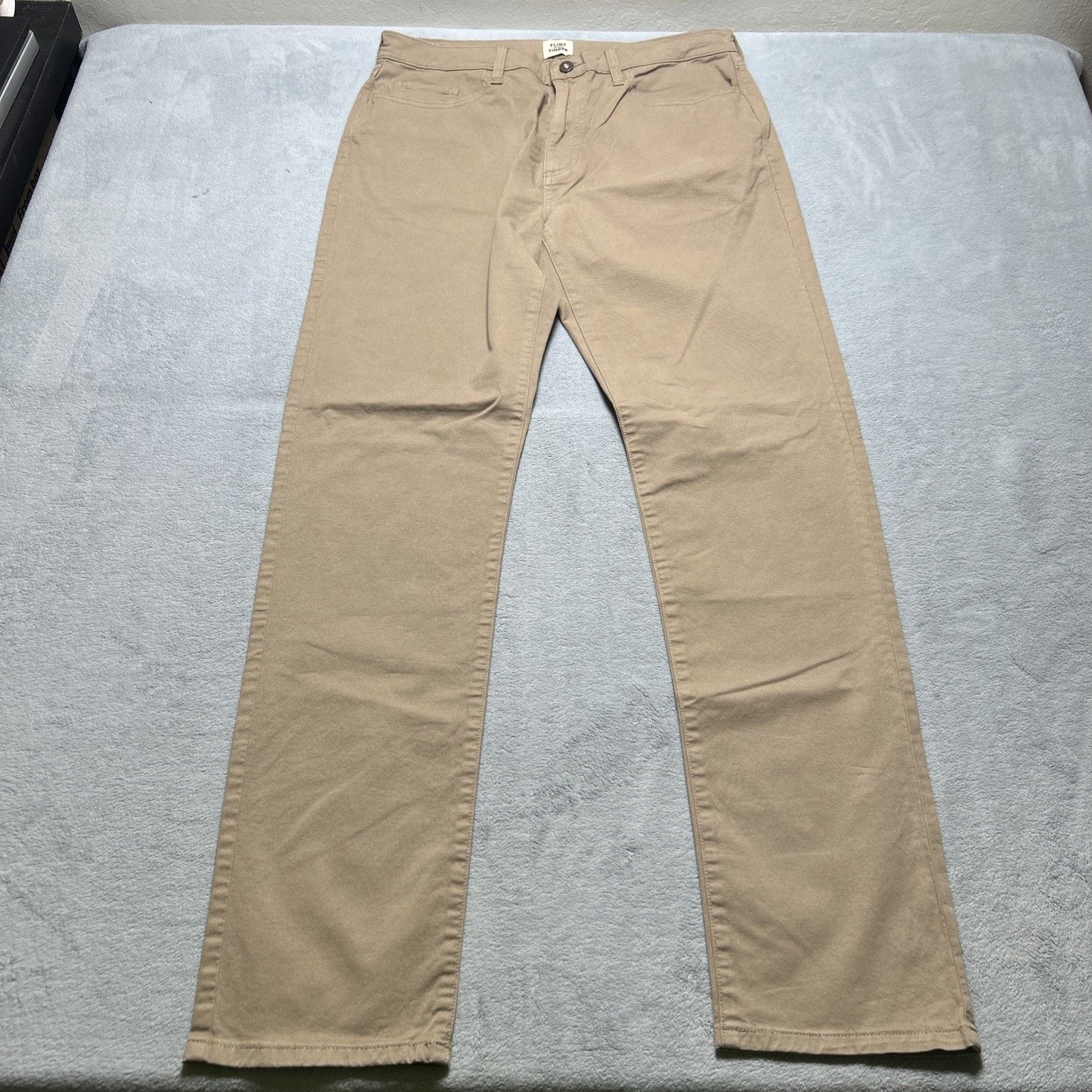 Flint And Tinder Flint & Tinder Chino 365 Pants Mens 34x33 Tapered Trouser Size US 34 / EU 50 - 13 Thumbnail