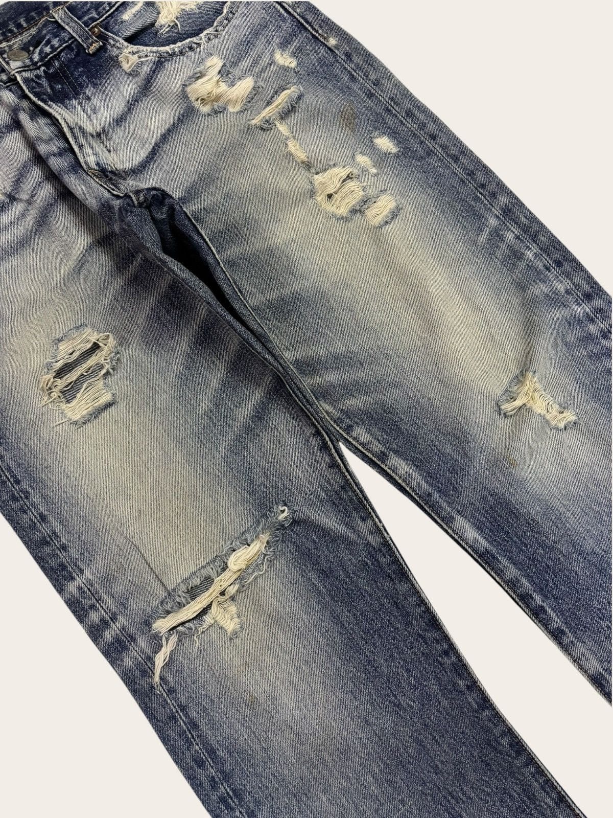 Undercover Japan RNA Undercover Inspired Ripped Jeans Size US 30 / EU 46 - 4 Thumbnail