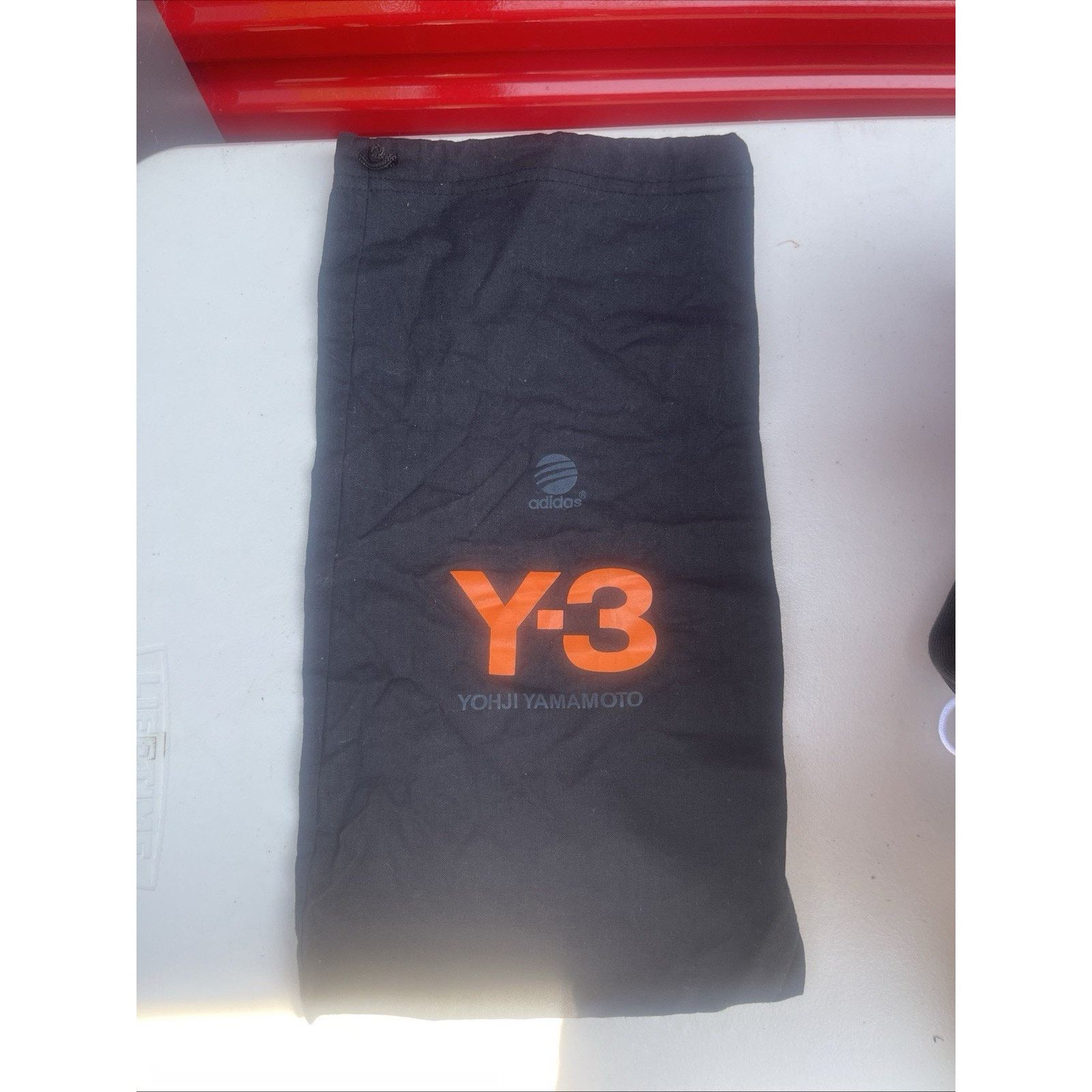 Y-3 Adidas Y-3 Yohji Yamamoto 15" x 8" inches Dust Bag Satin Size ONE SIZE - 1 Thumbnail