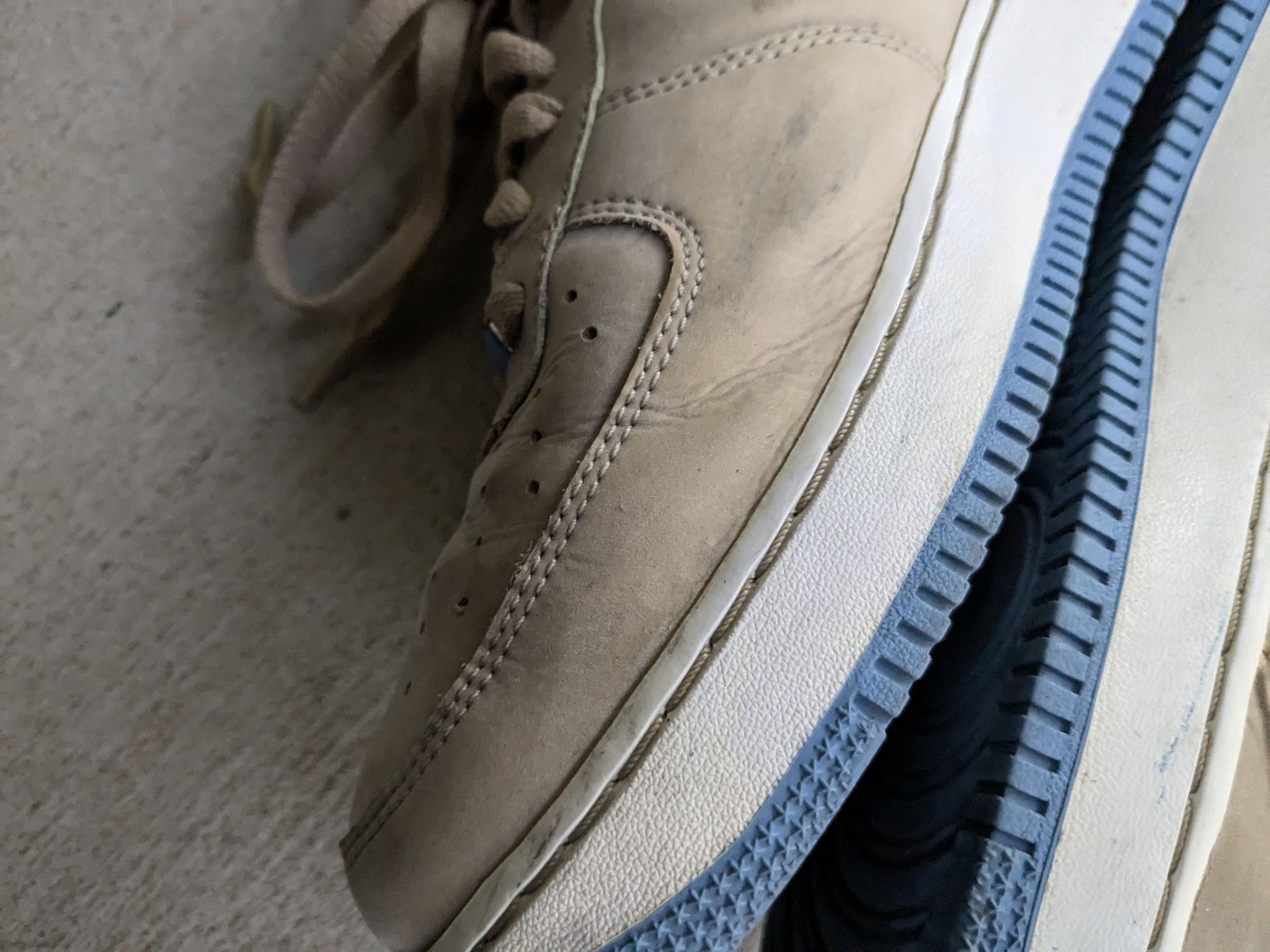 Nike Nike Air Force 1 Low '07 Linen University Blue 315122-241 Size US 12 / EU 45 - 13 Thumbnail