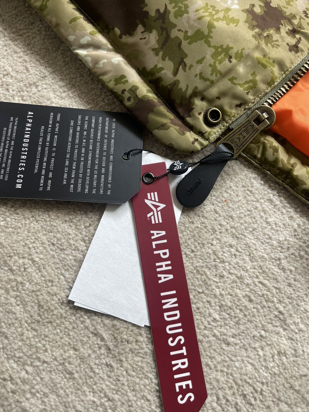 Alpha Industries Alpha Industries men’s vest camo M NWT Size US M / EU 48-50 / 2 - 13 Thumbnail