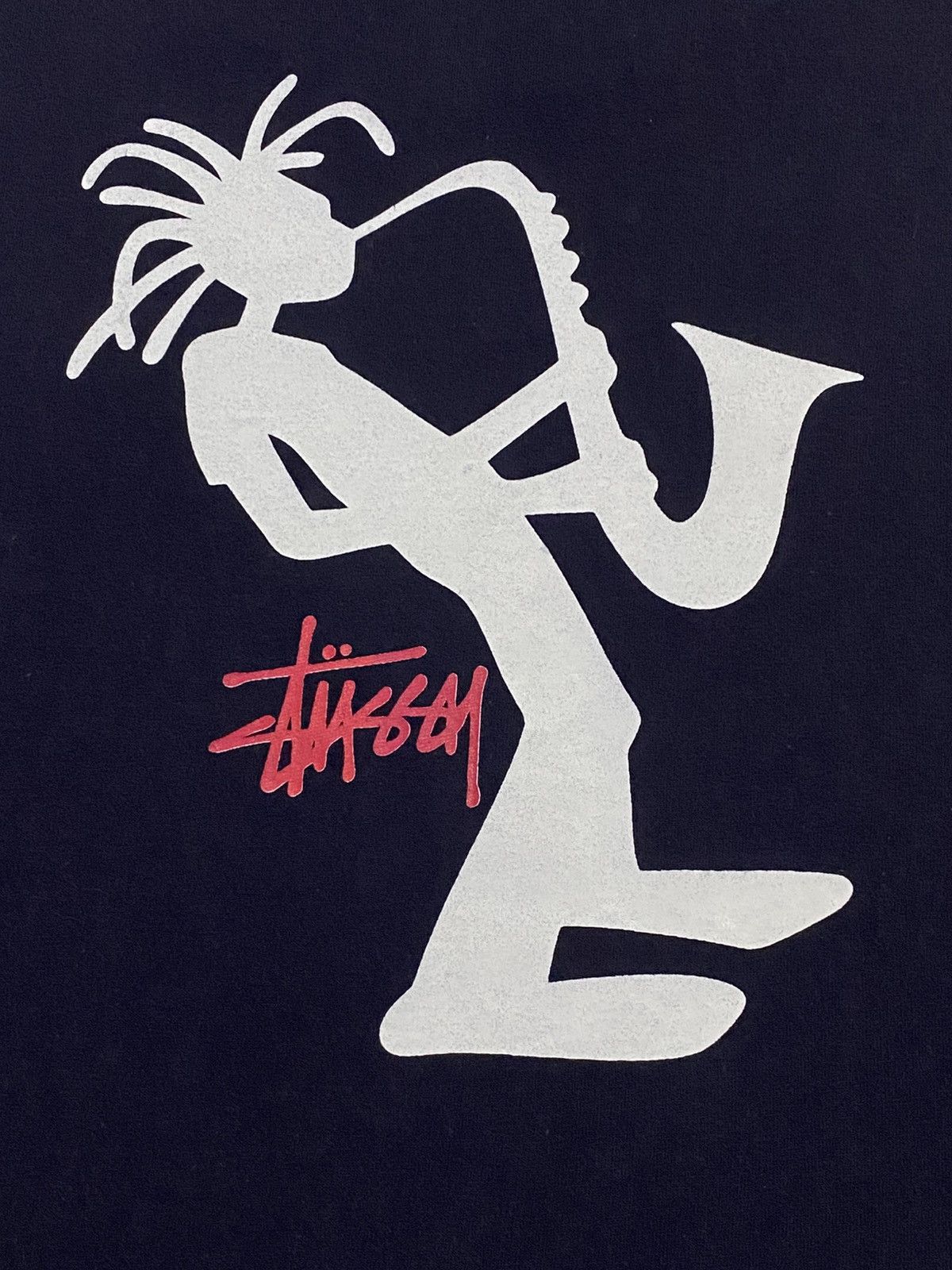 Stussy × Vintage Vintage Stussy Rasta Dark Blue Shirt Size US M / EU 48-50 / 2 - 6 Thumbnail